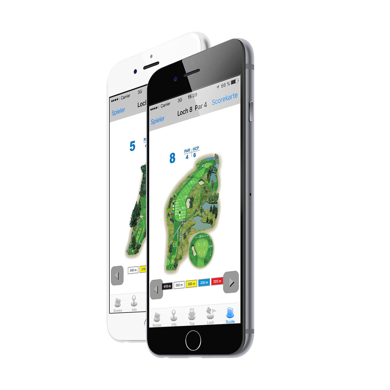 Die GolfersChoice® App für Golfclubs